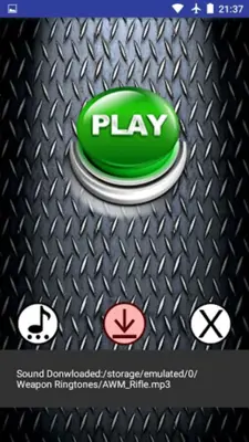 Weapon Ringtones android App screenshot 5
